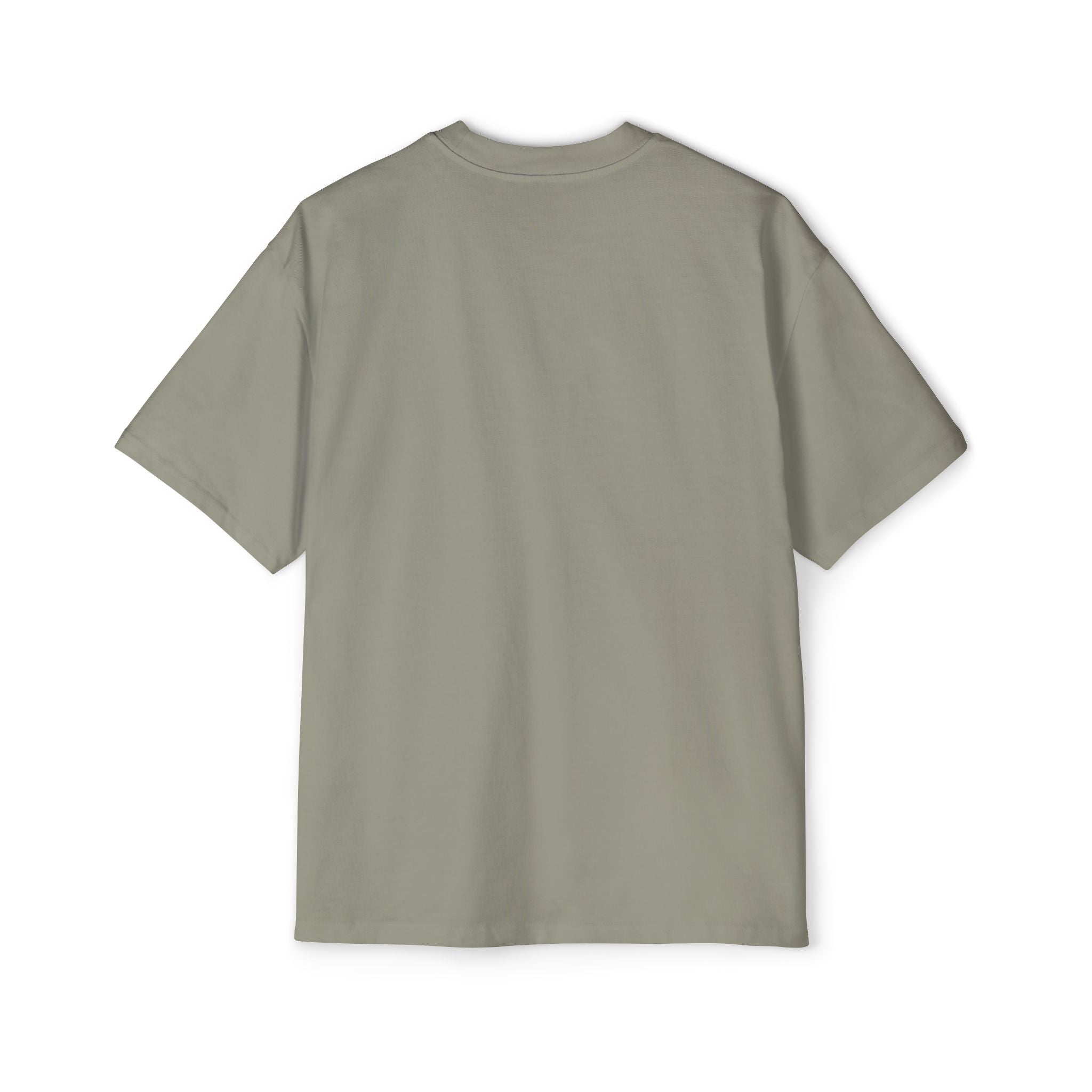 Plain unisex oversized tee