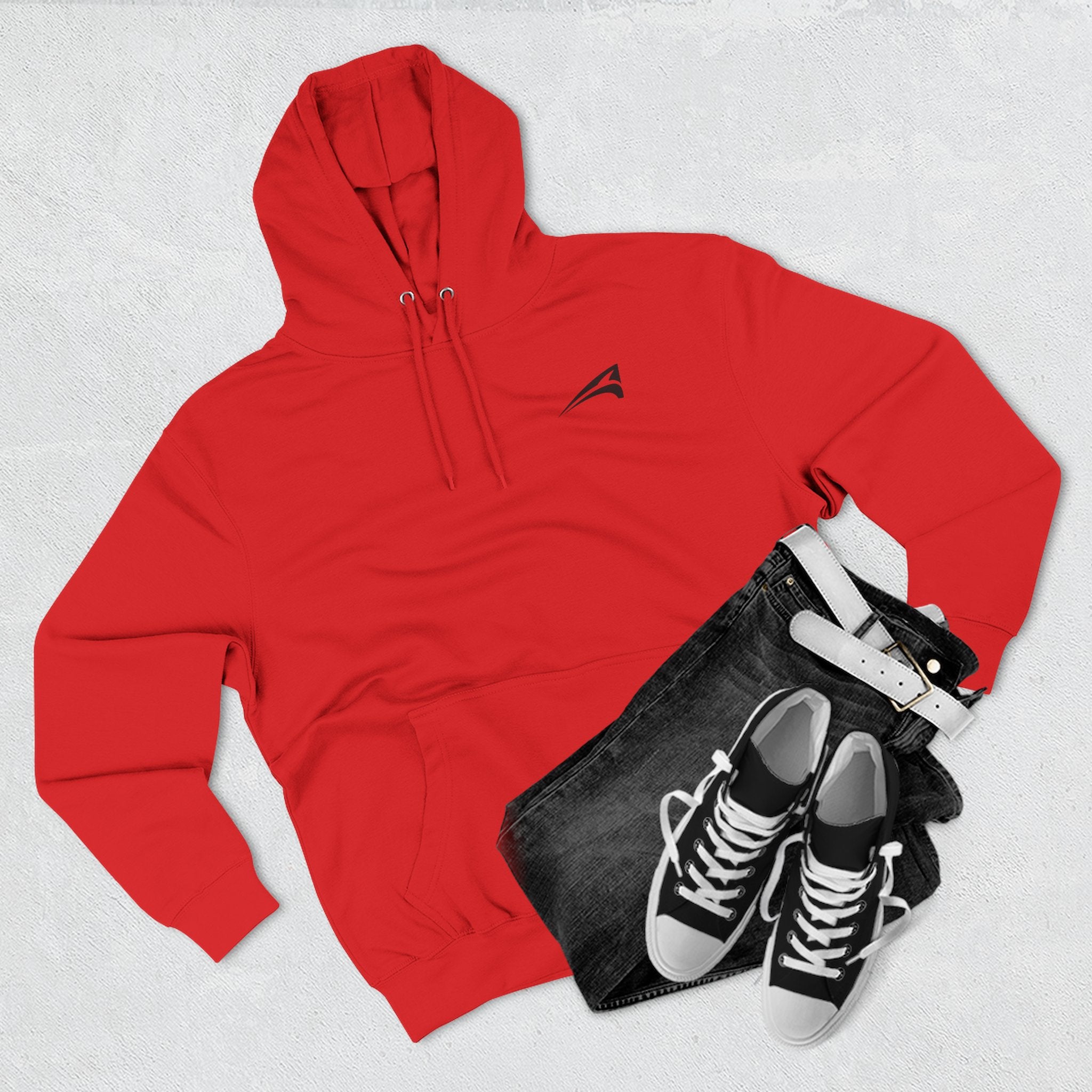 Plain unisex hoodie
