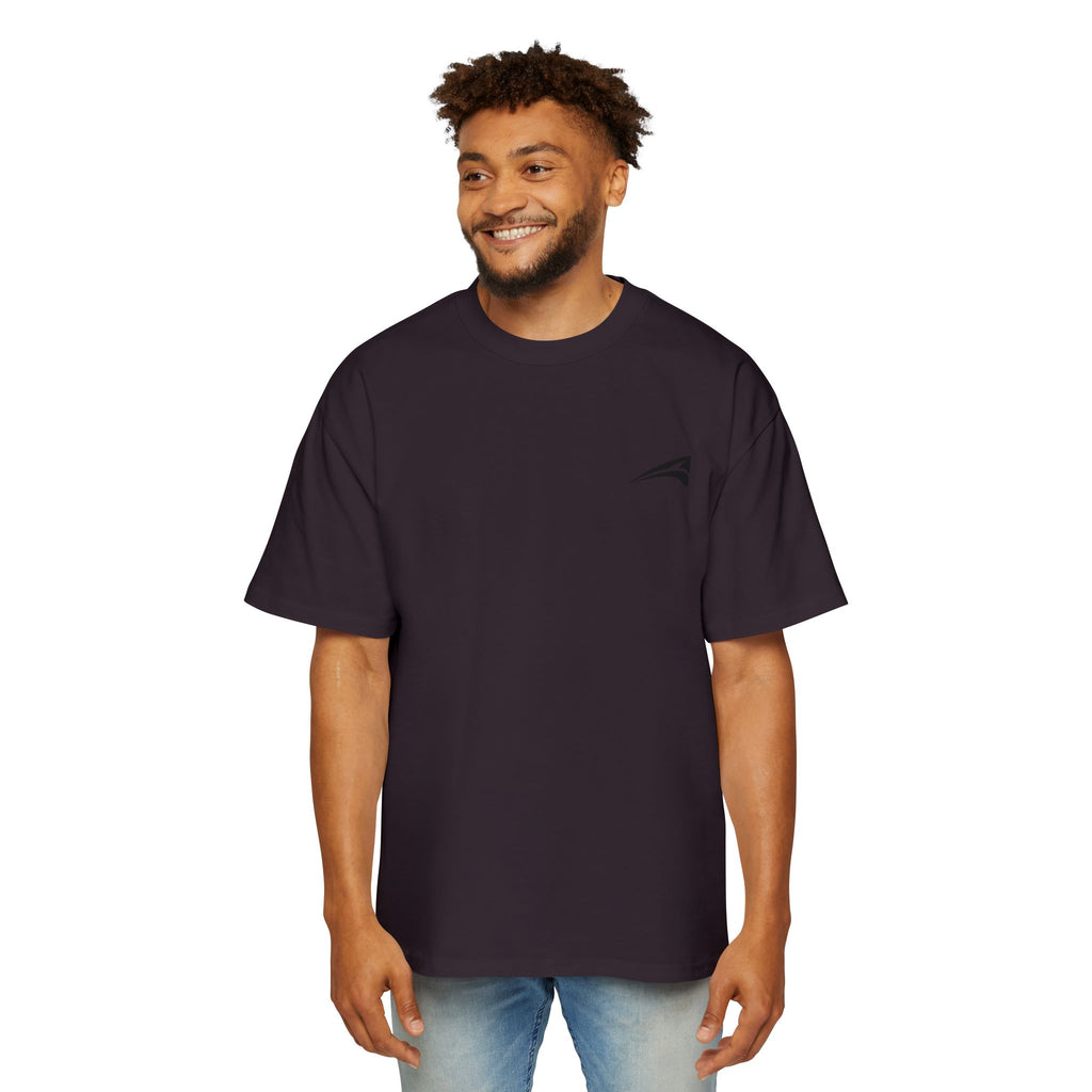 Plain unisex oversized tee