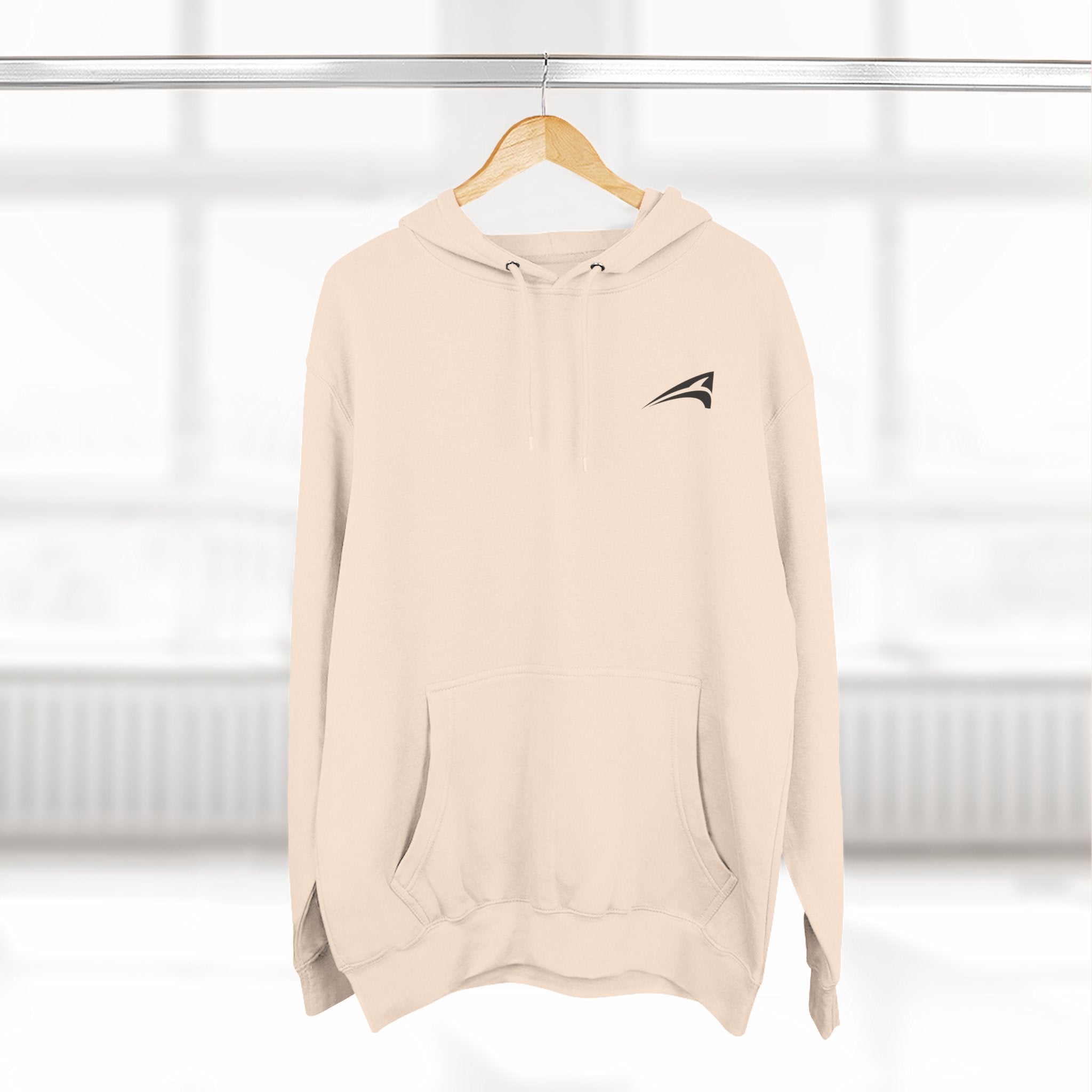 Plain unisex hoodie