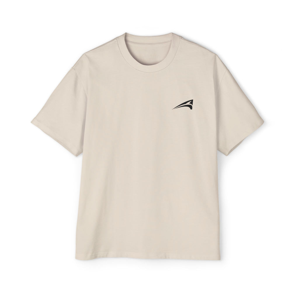 Plain unisex oversized tee