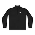 Plain unisex quarter zip pullover