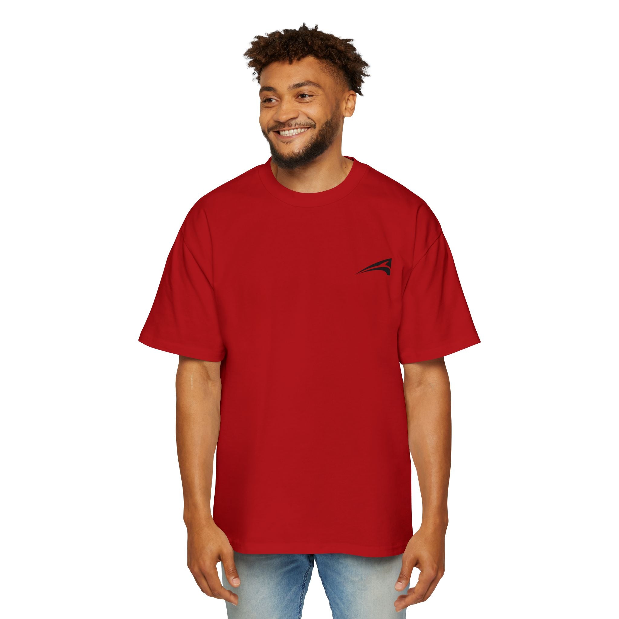 Plain unisex oversized tee