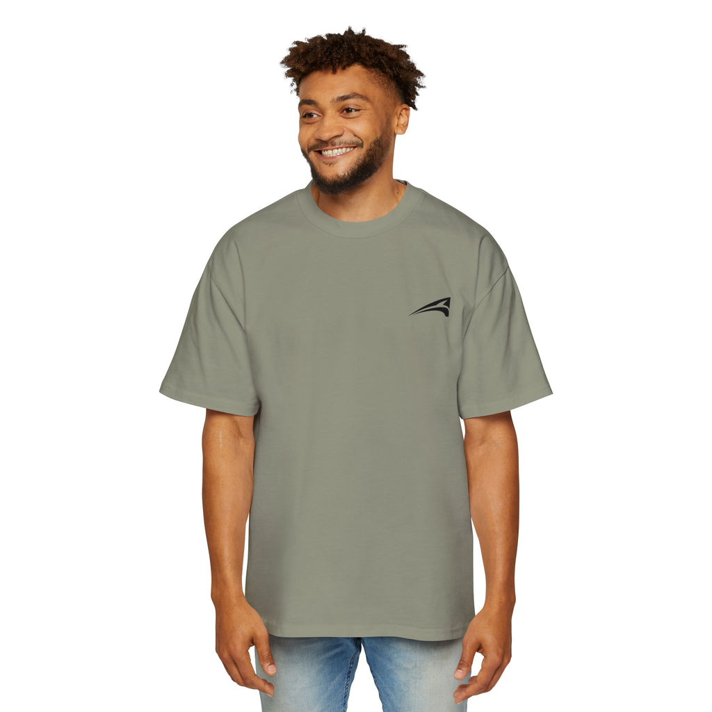 Plain unisex oversized tee