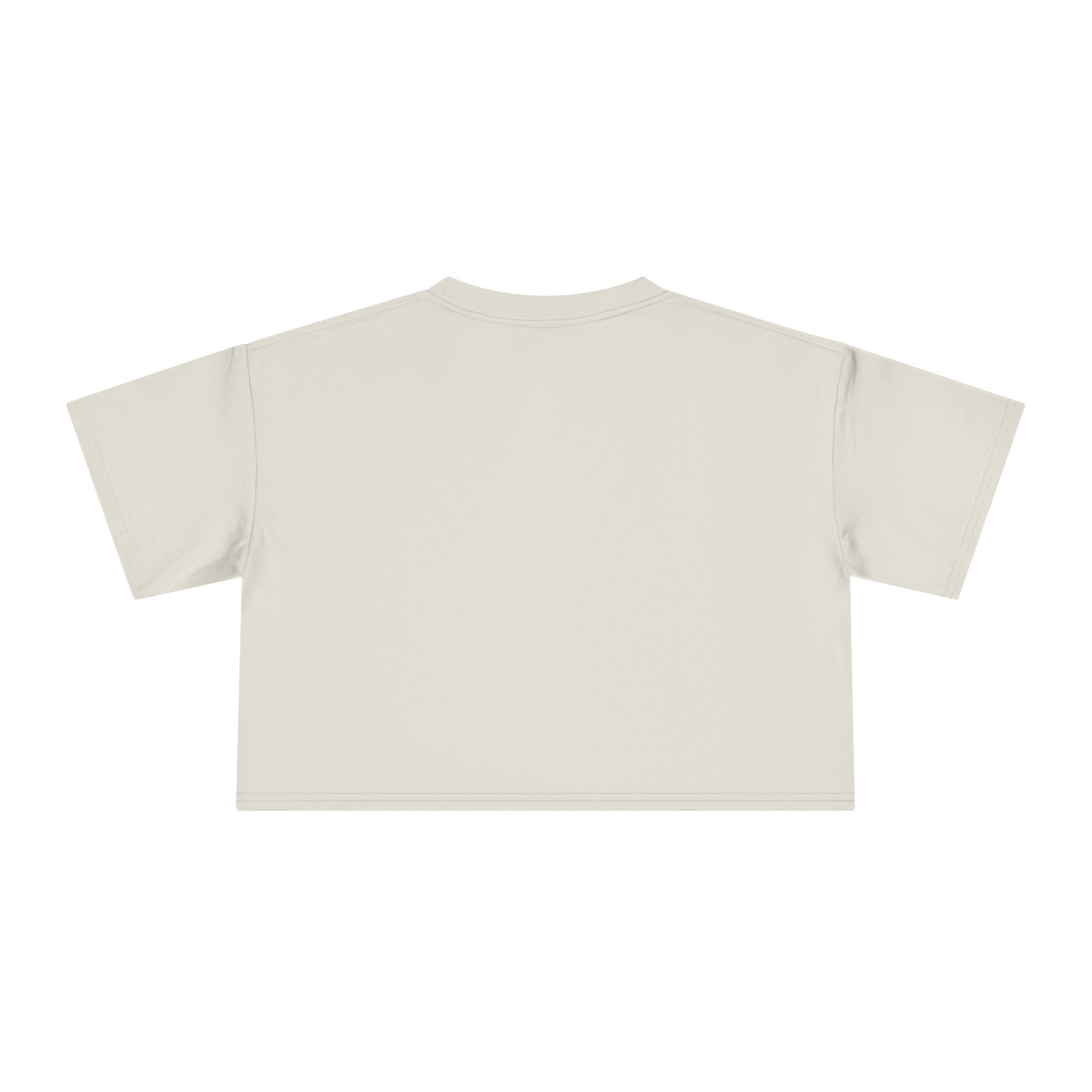 Plain women's crop tee