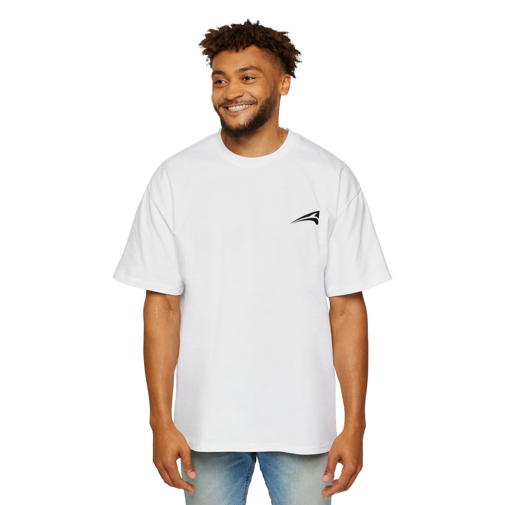 Plain unisex oversized tee