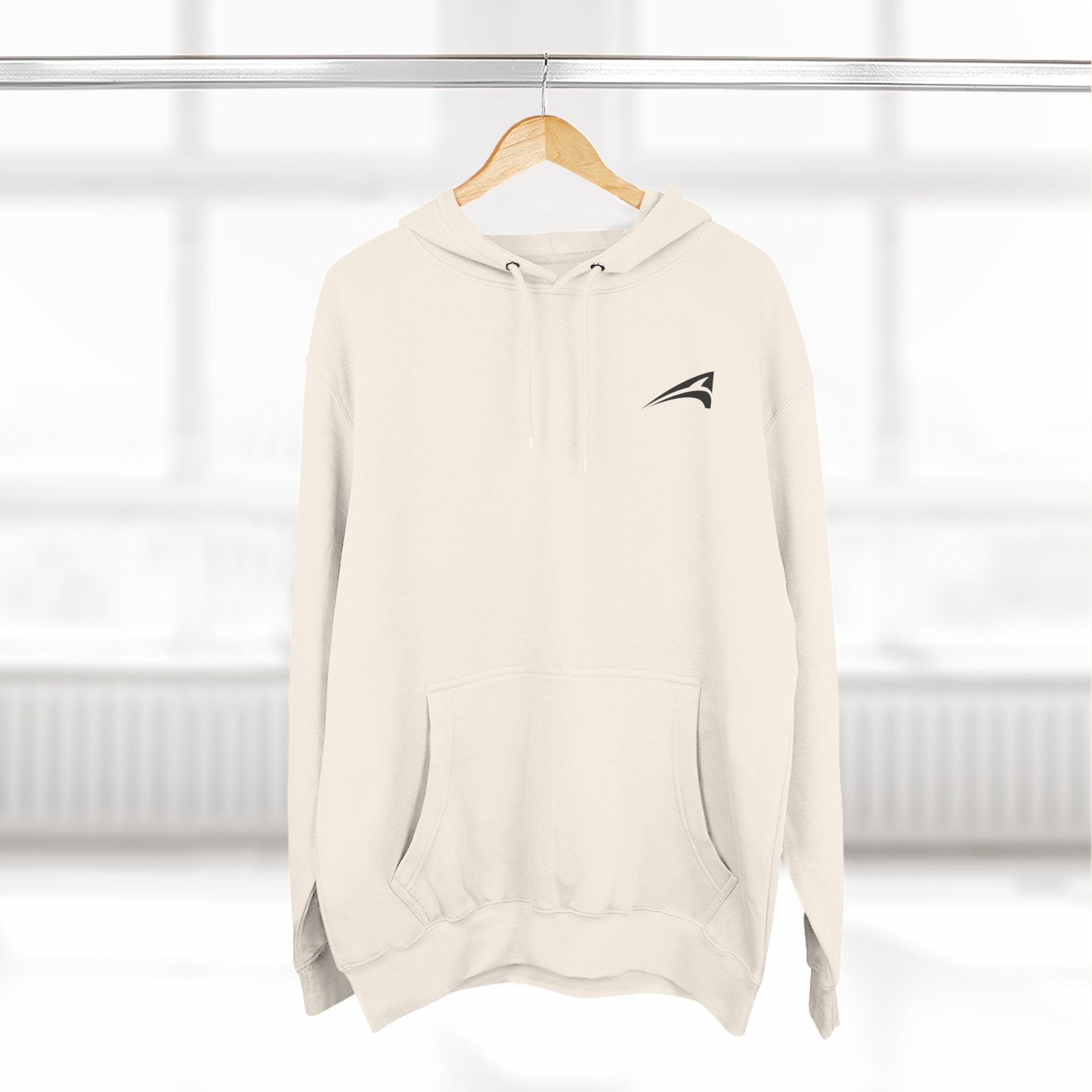 Plain unisex hoodie