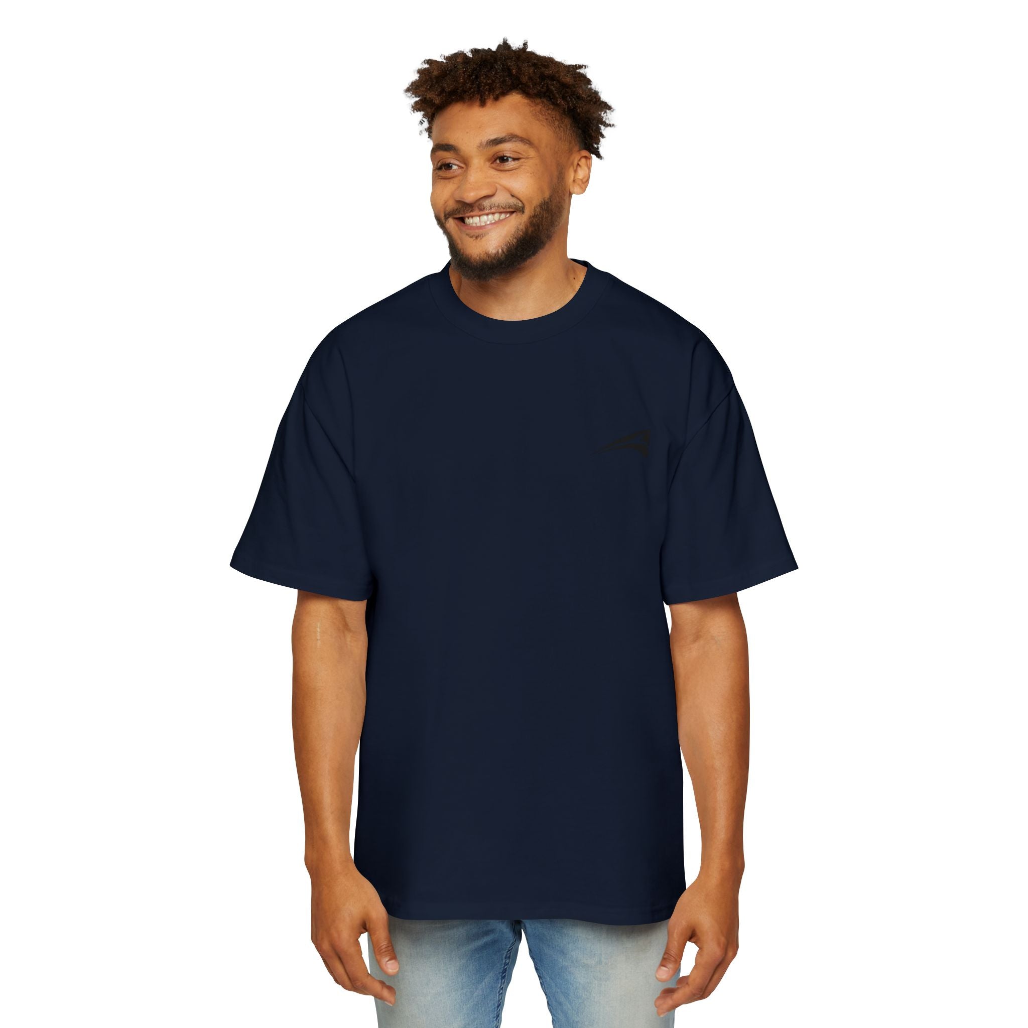 Plain unisex oversized tee