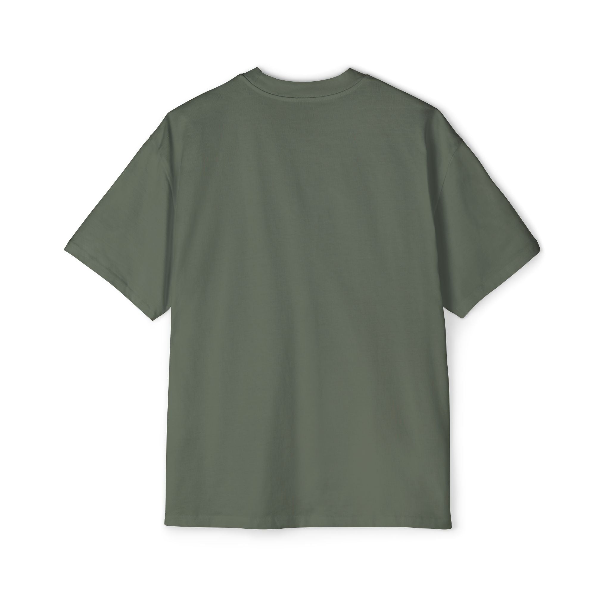 Plain unisex oversized tee