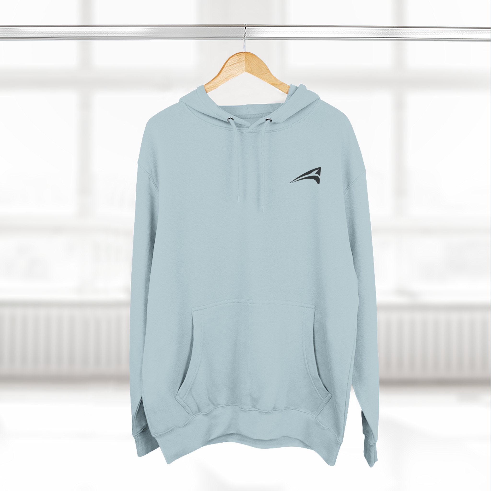 Plain unisex hoodie