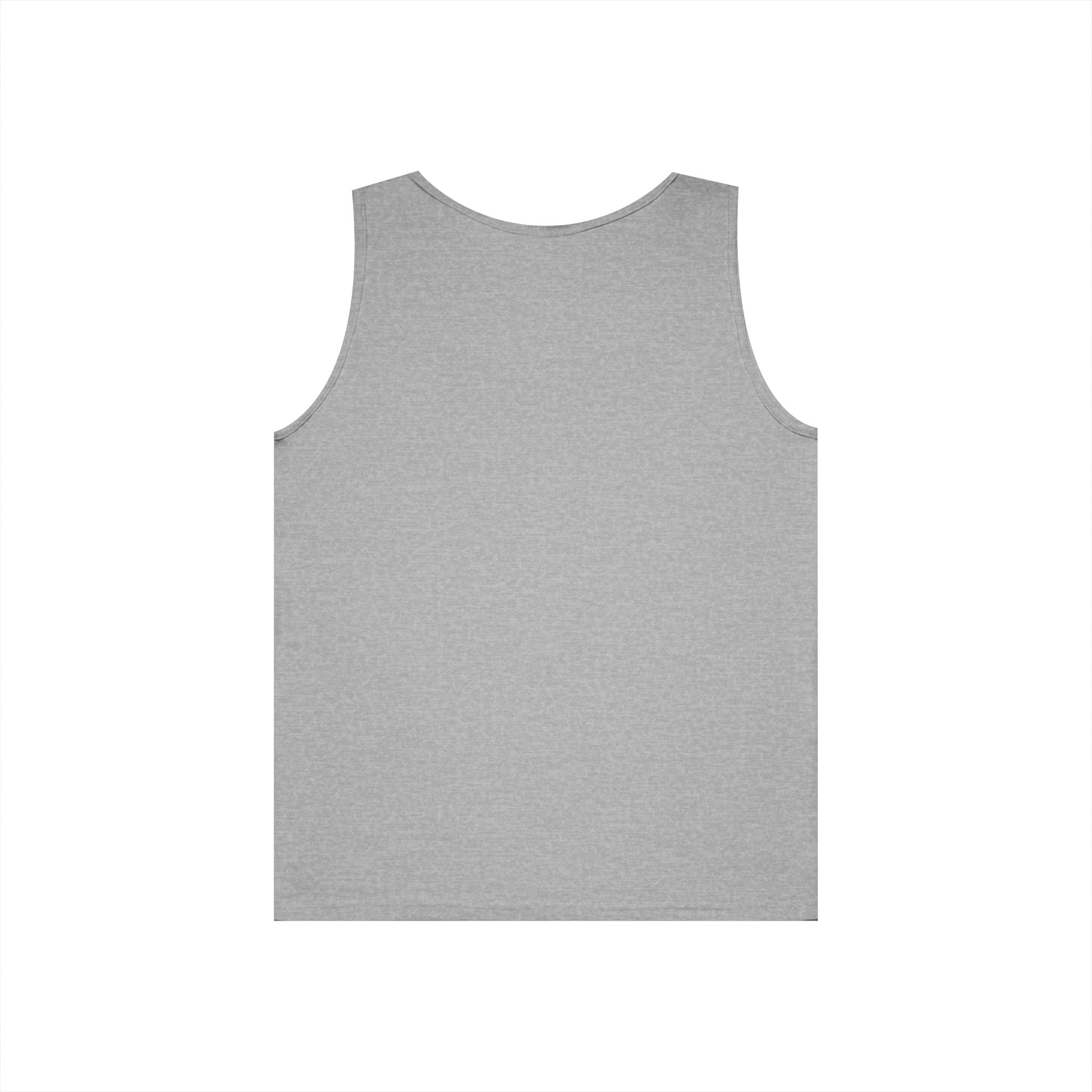 Minimal Logo Tank Top — Small Chest Emblem, Casual Summer Tee