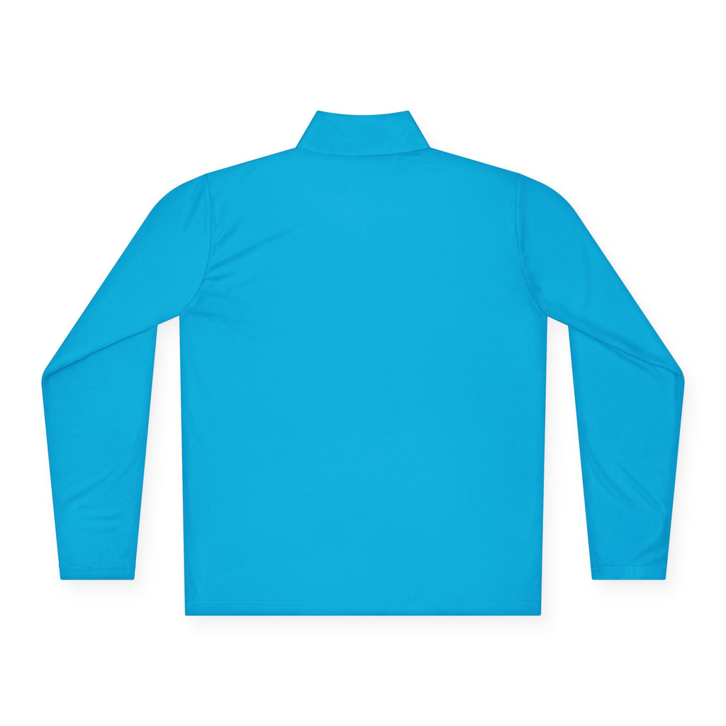 Plain unisex quarter zip pullover