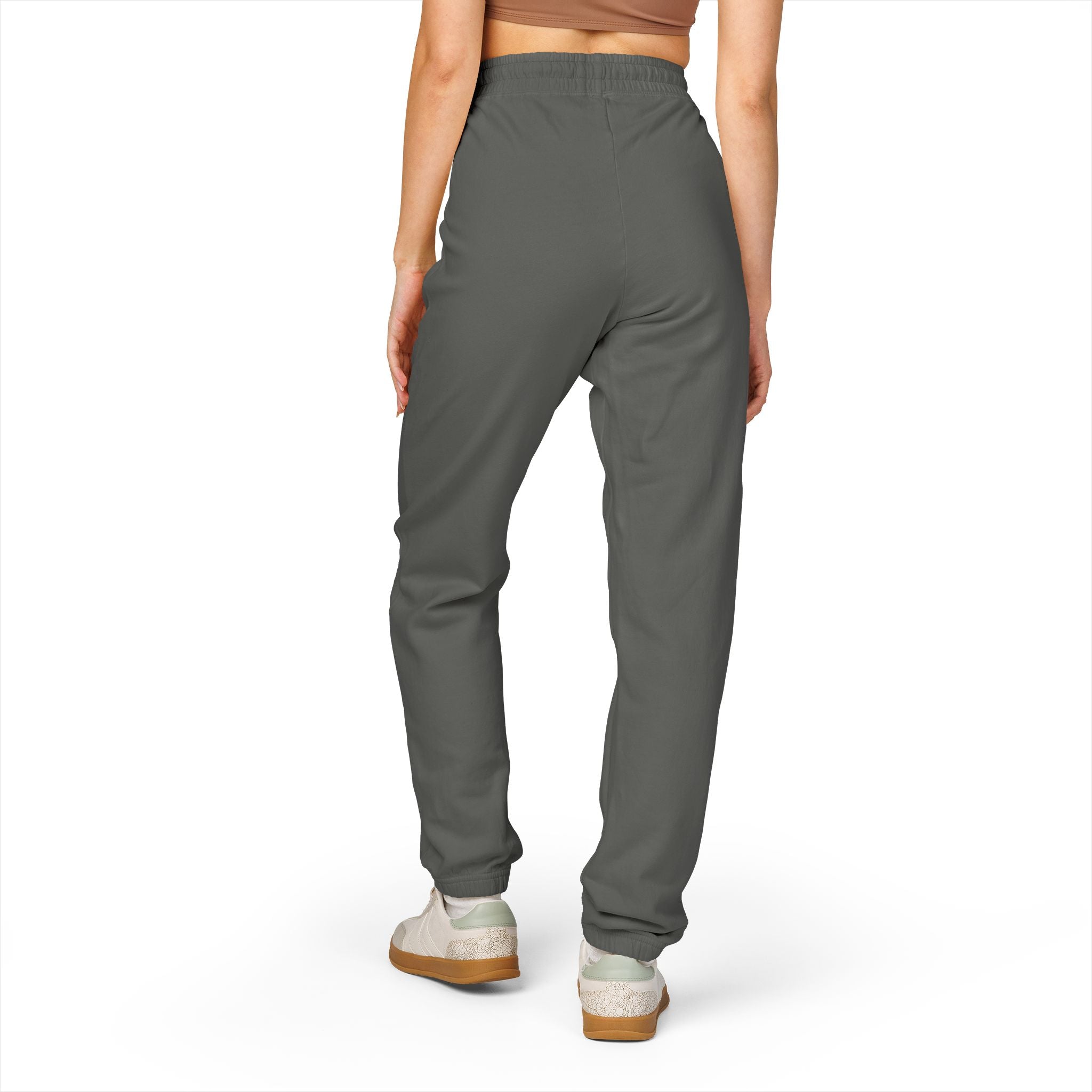 Fleece Sweatpants — Minimal Coastal Wave Joggers