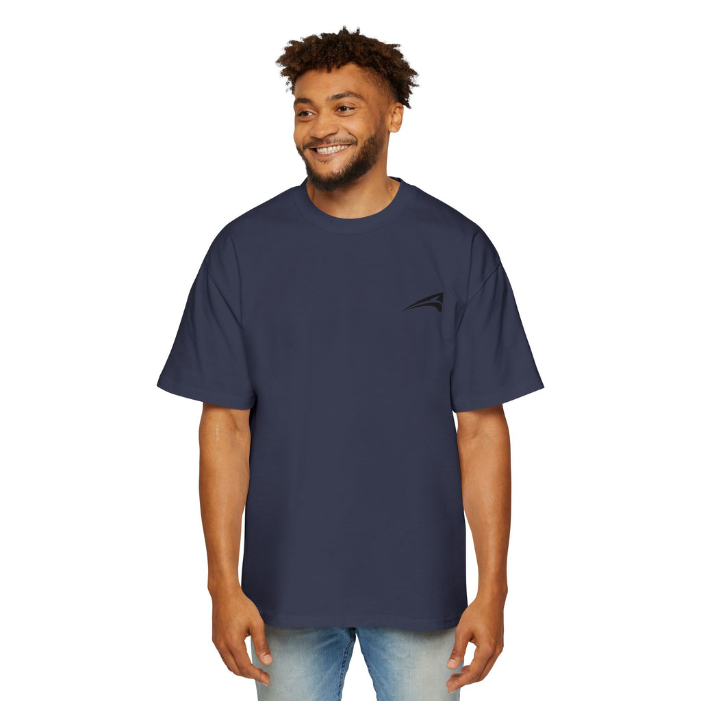 Plain unisex oversized tee