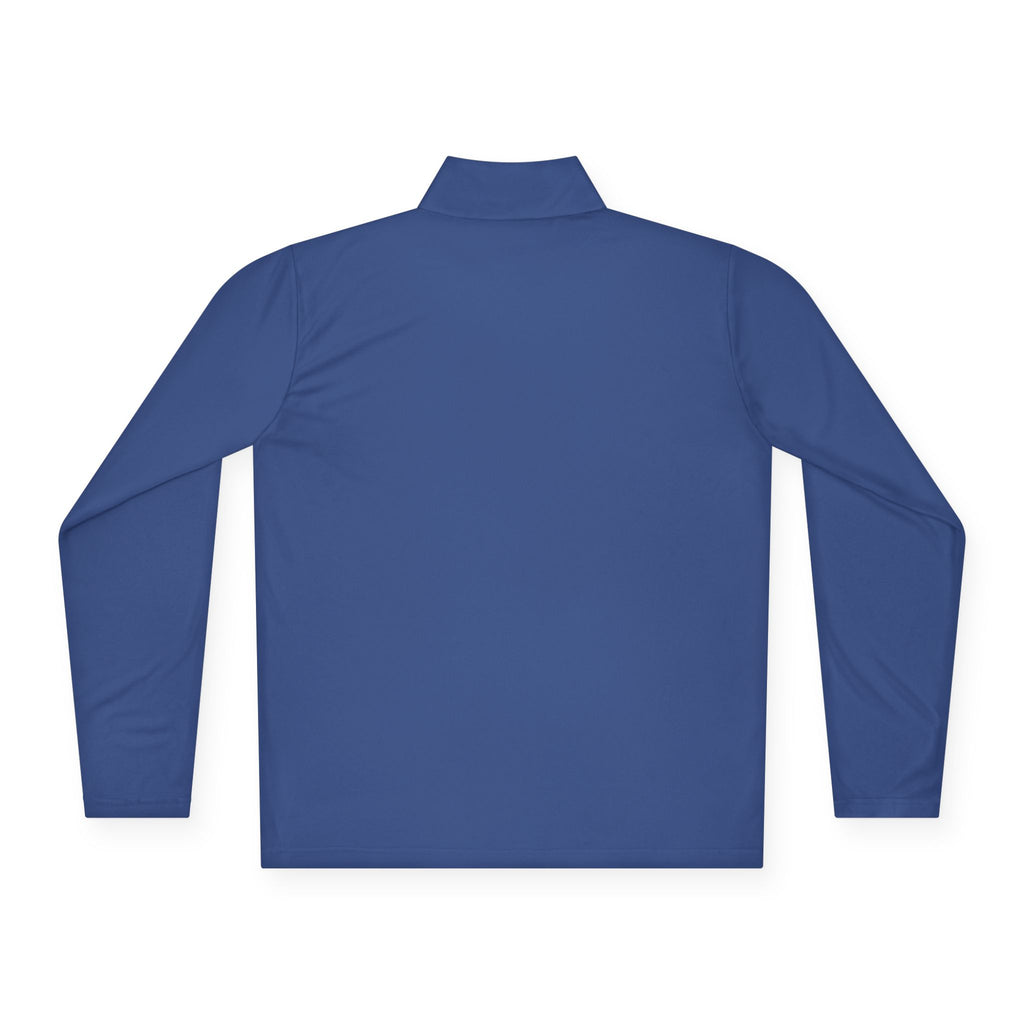 Plain unisex quarter zip pullover
