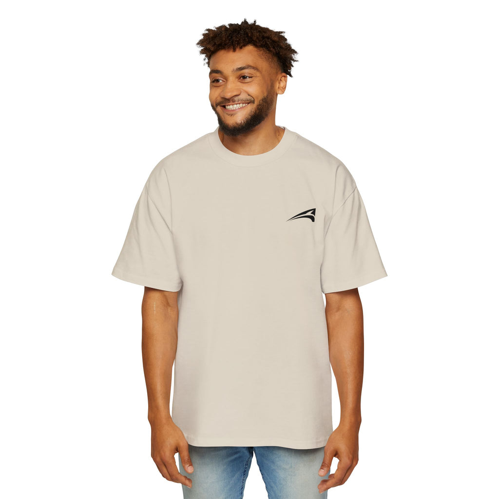 Plain unisex oversized tee