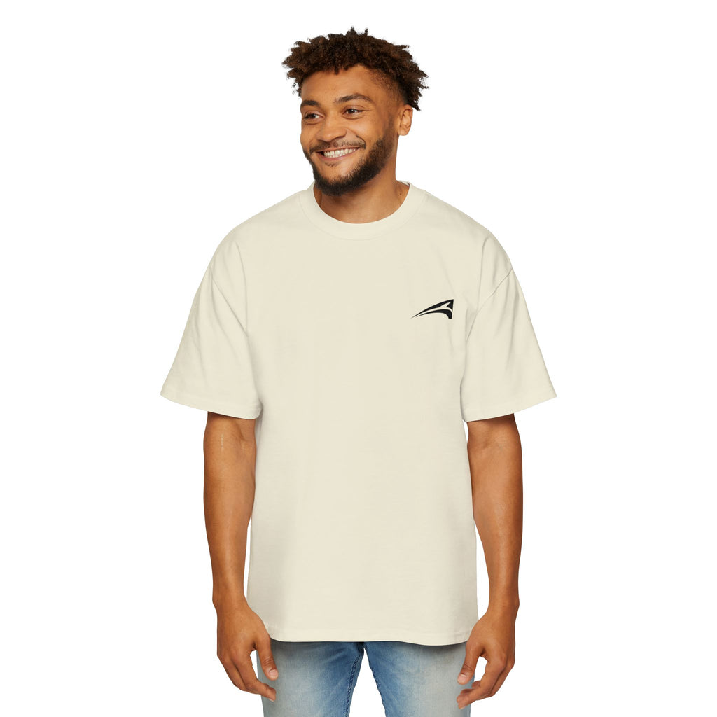 Plain unisex oversized tee
