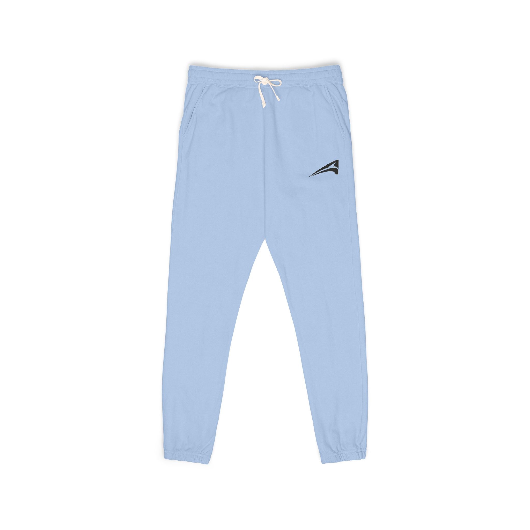 Fleece Sweatpants — Minimal Coastal Wave Joggers