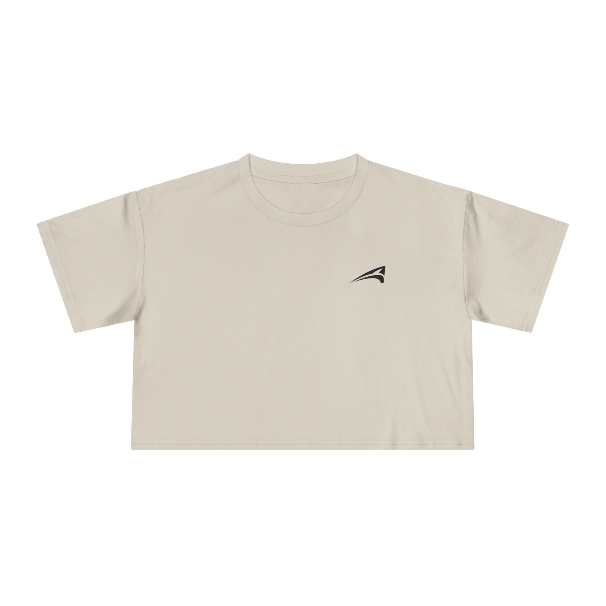 Plain women's crop tee