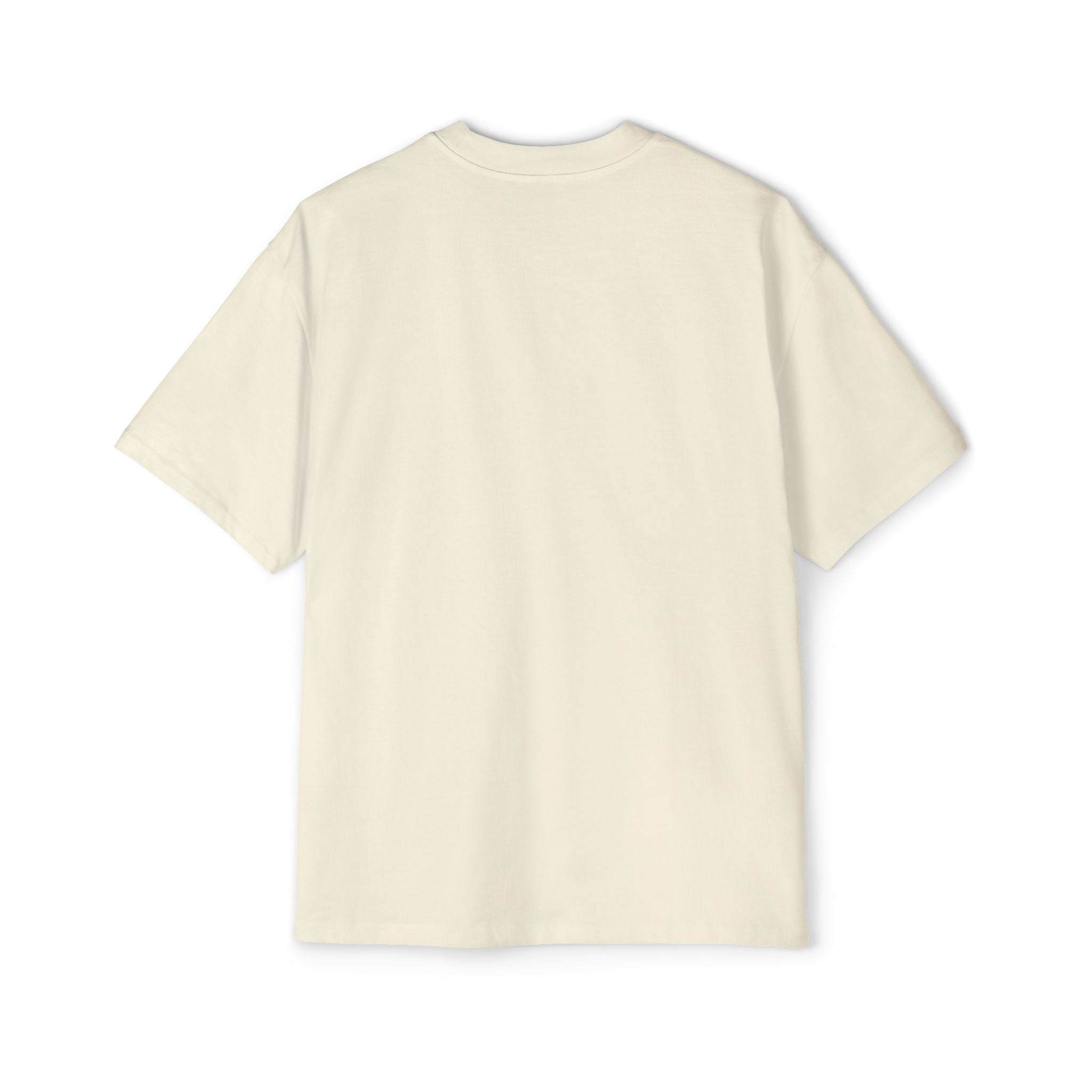 Plain unisex oversized tee
