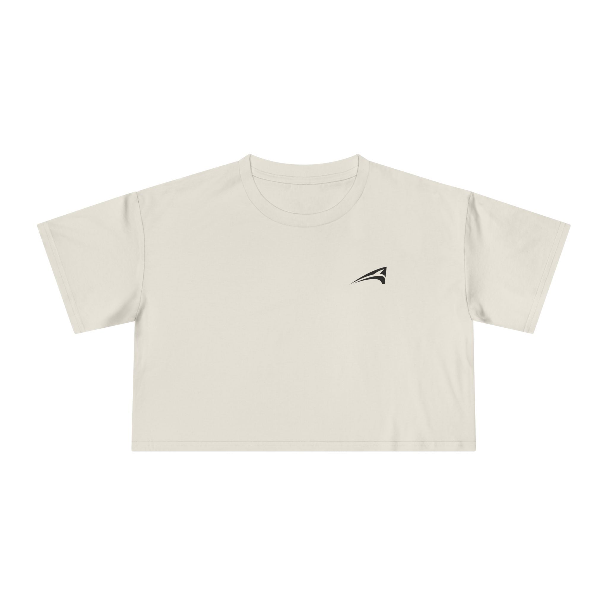 Plain women's crop tee