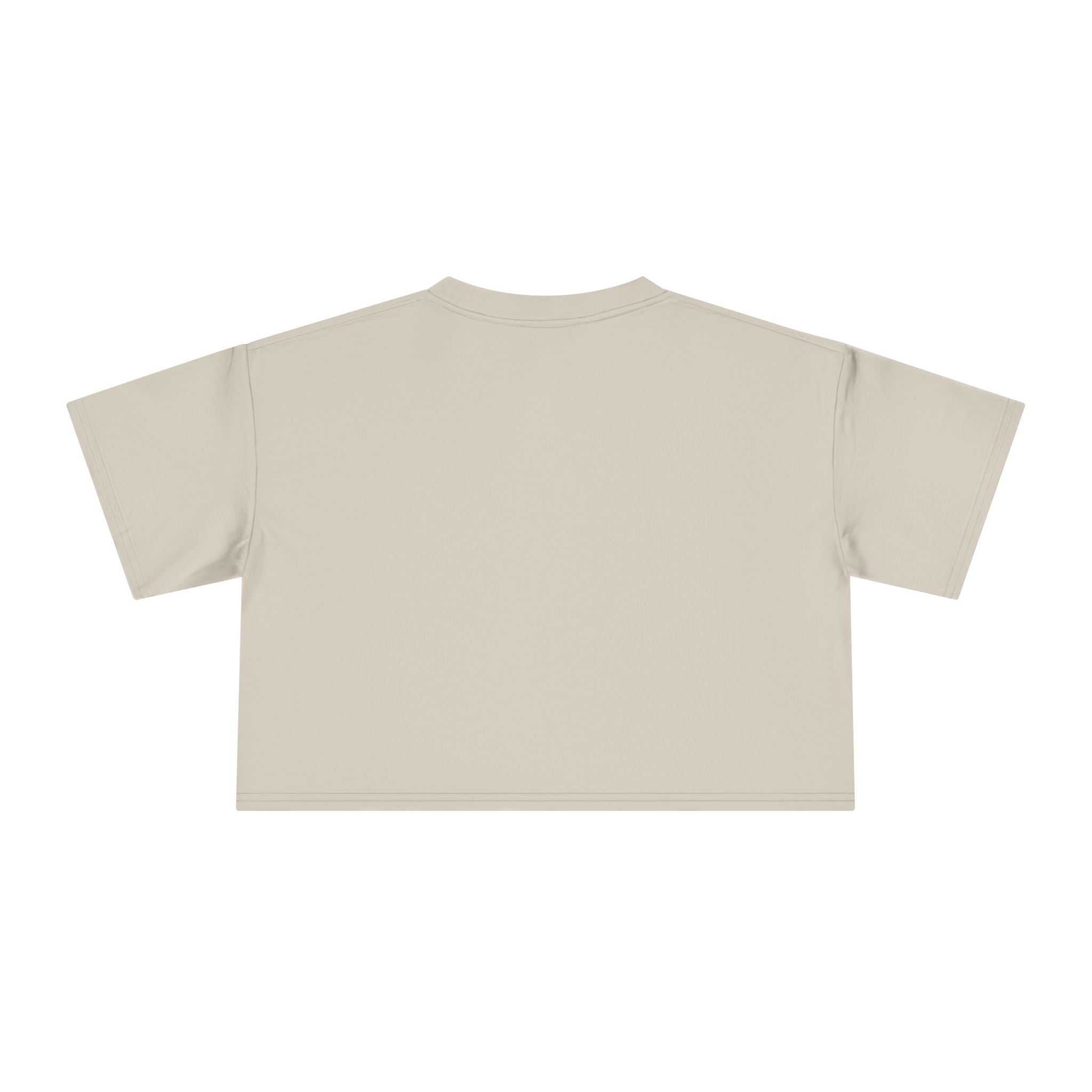 Plain women's crop tee