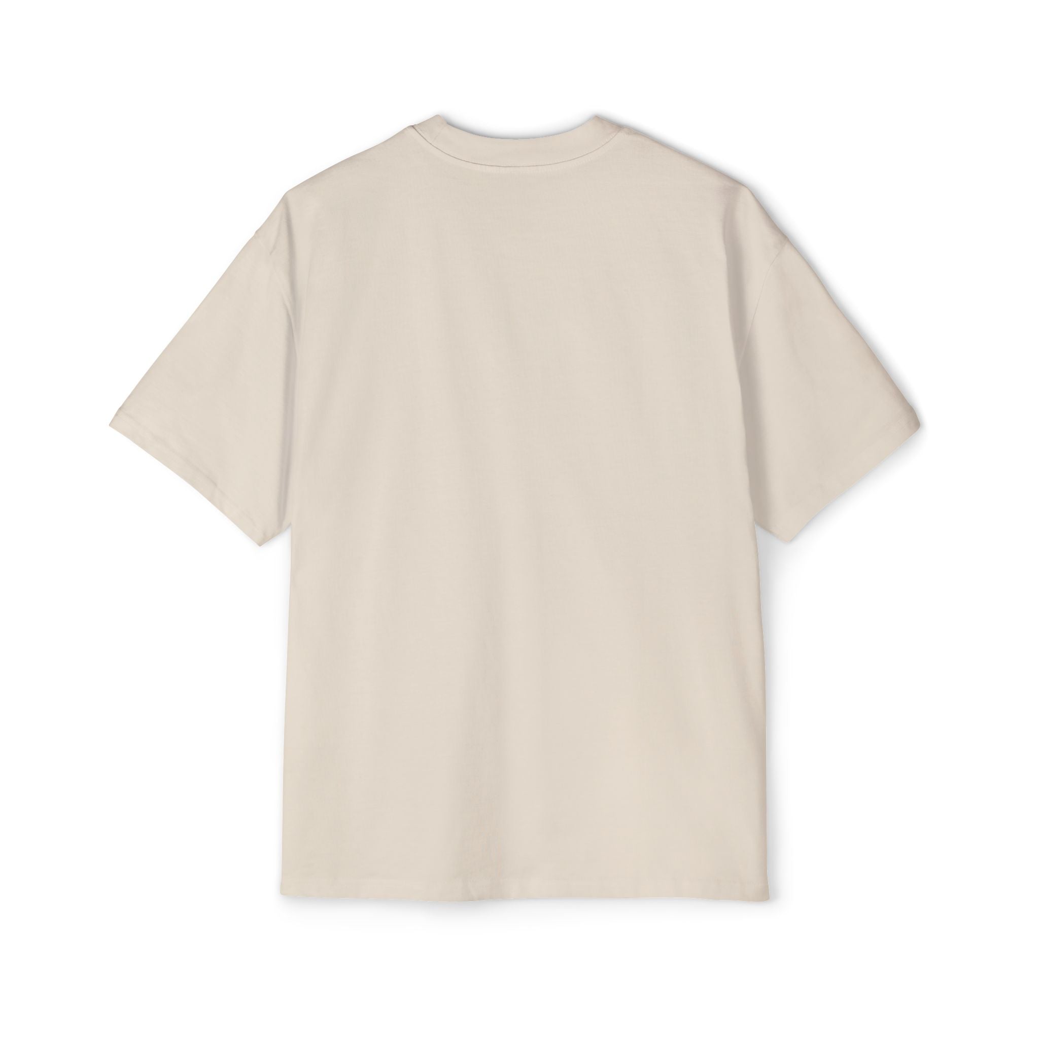 Plain unisex oversized tee