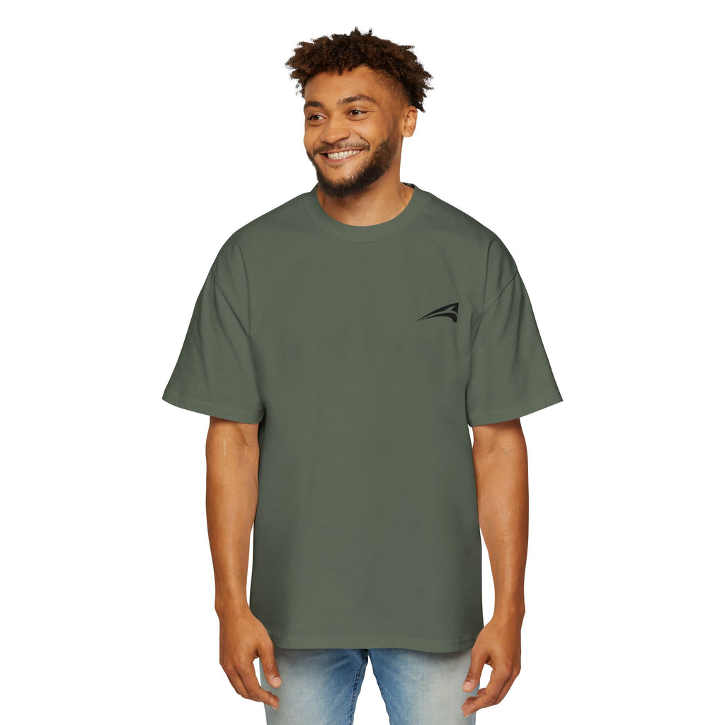 Plain unisex oversized tee
