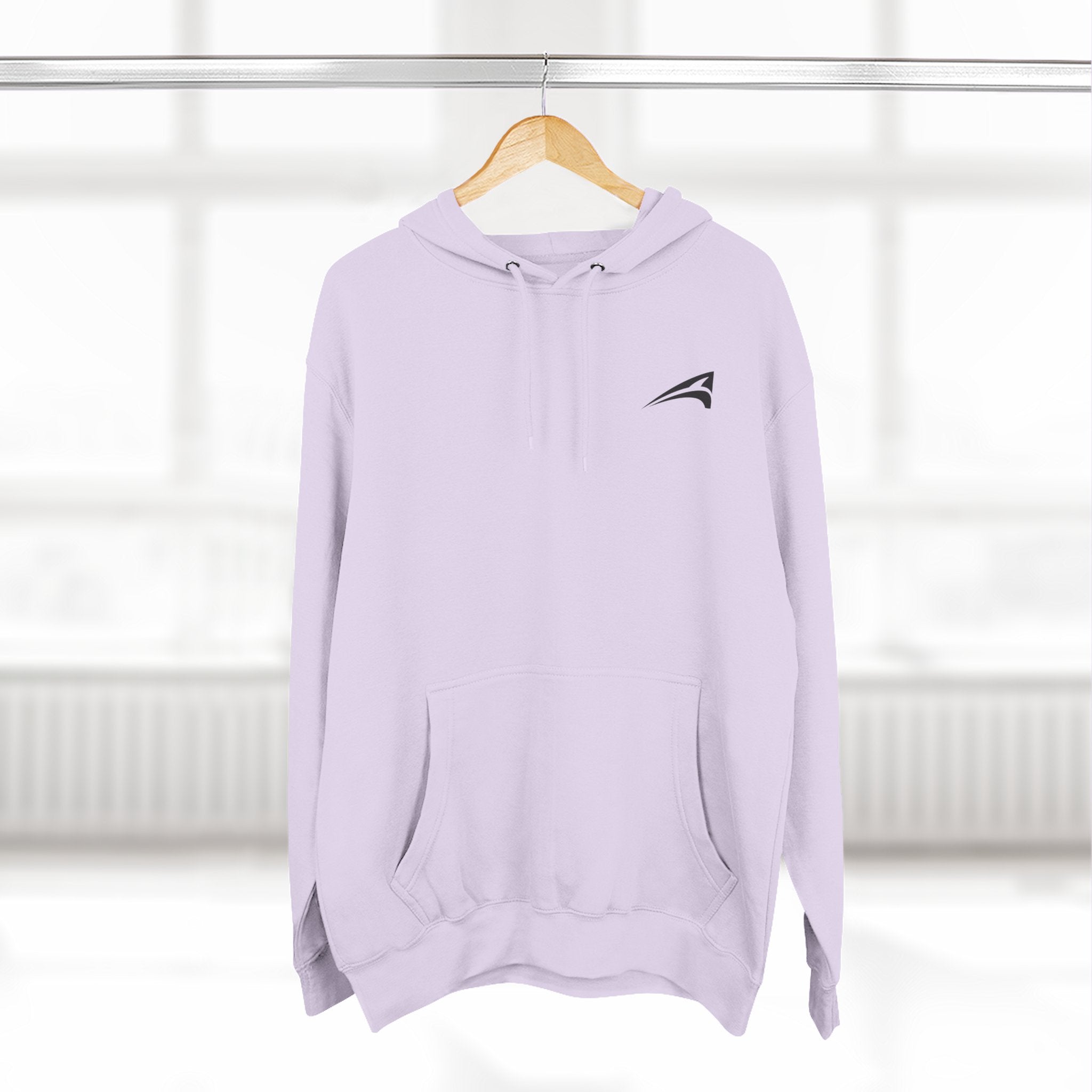 Plain unisex hoodie