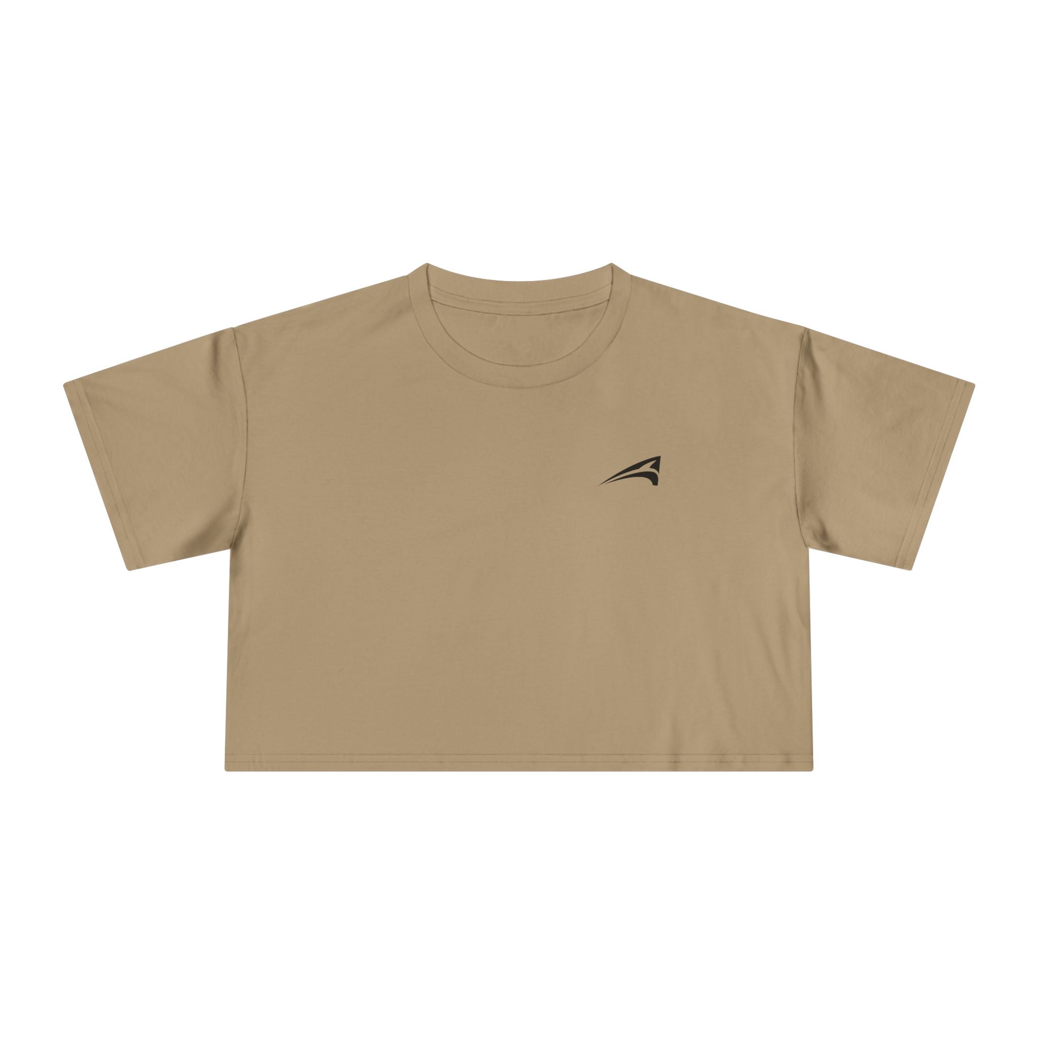 Plain women's crop tee