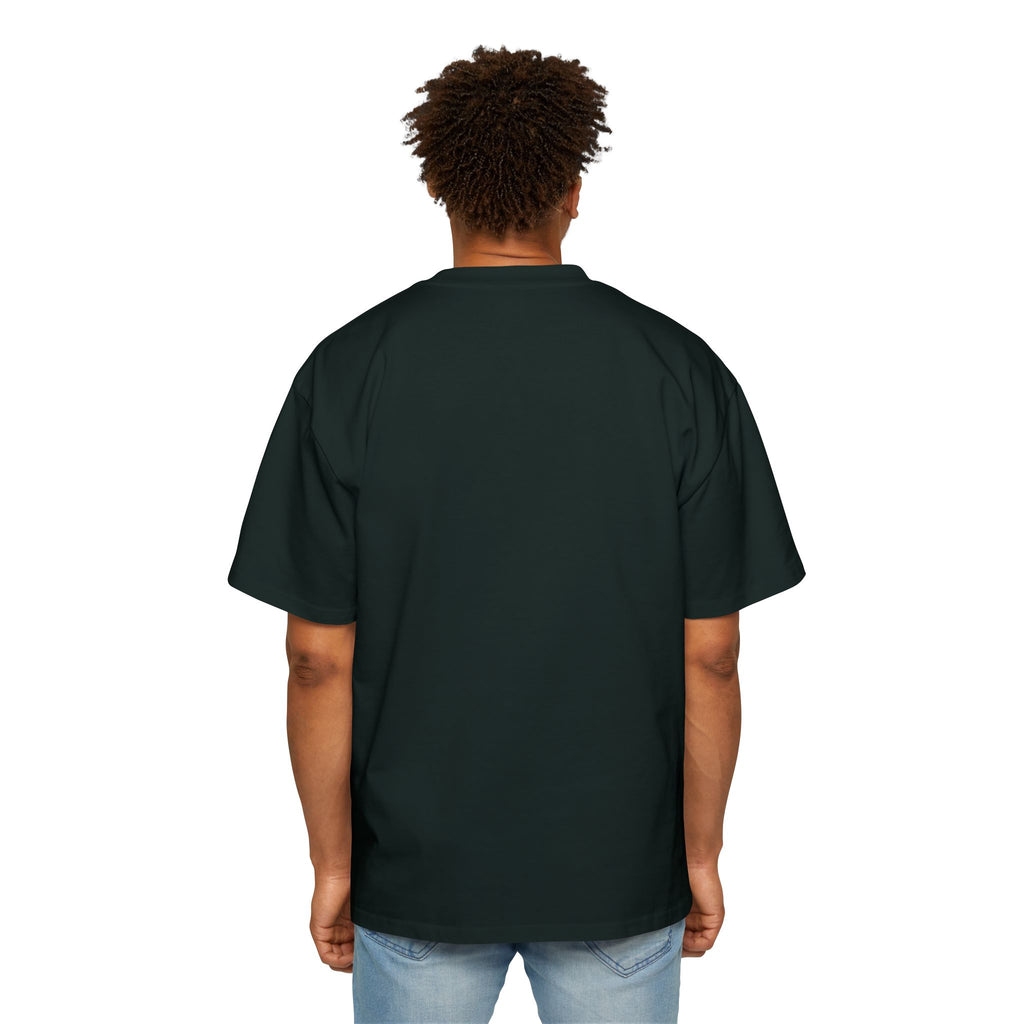 Plain unisex oversized tee