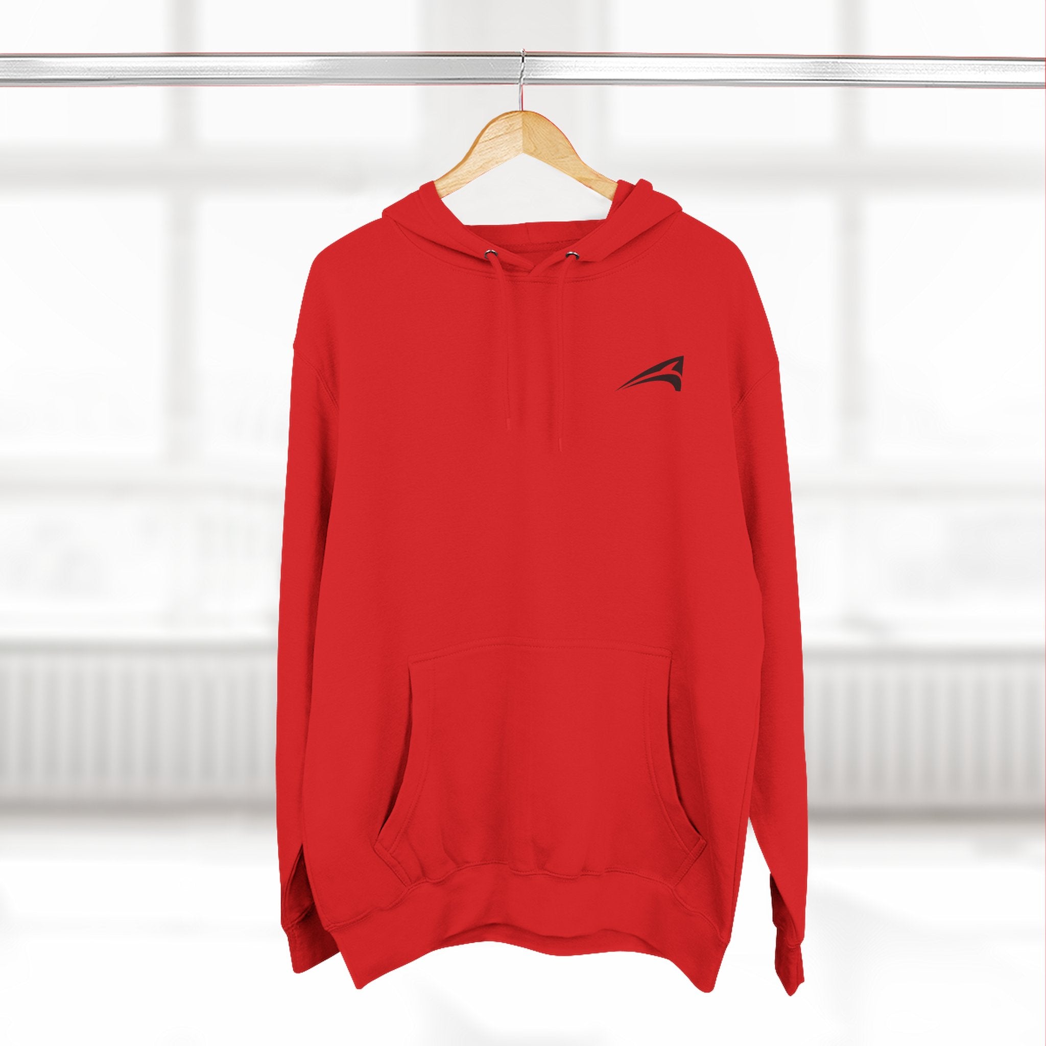 Plain unisex hoodie
