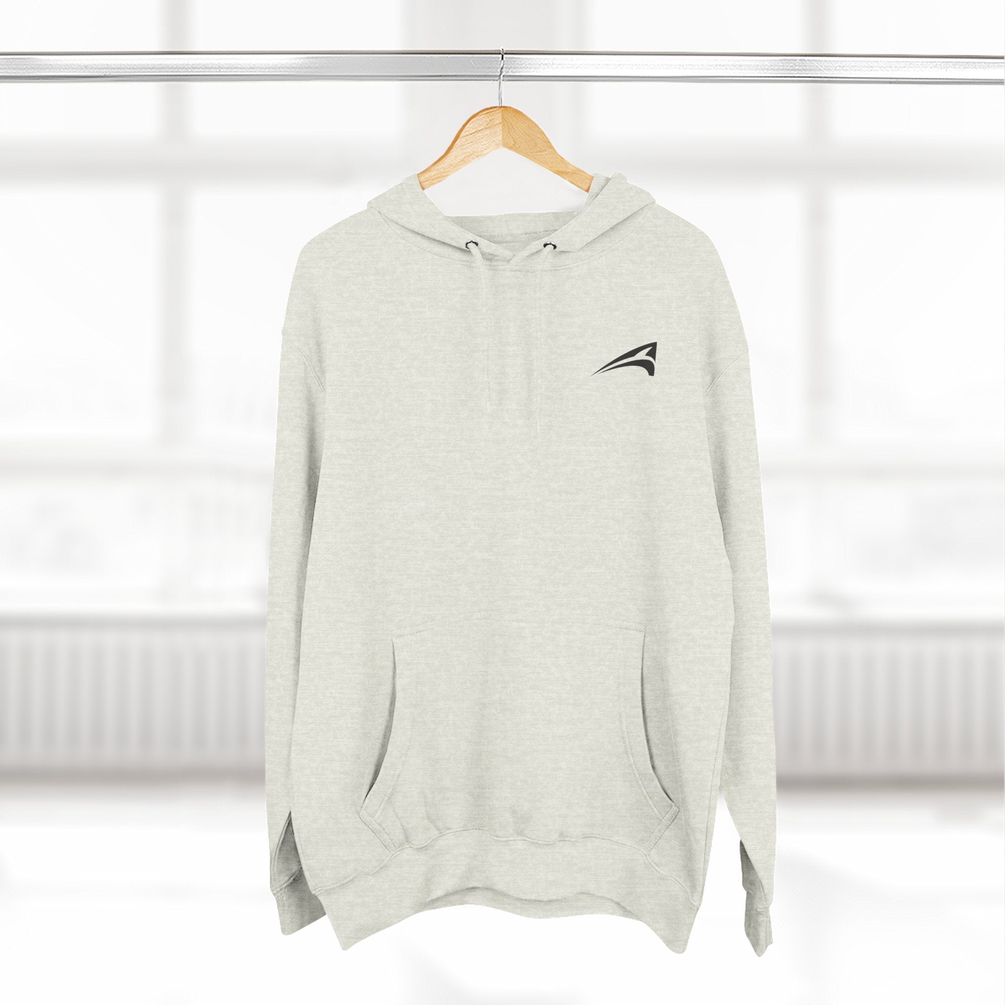 Plain unisex hoodie