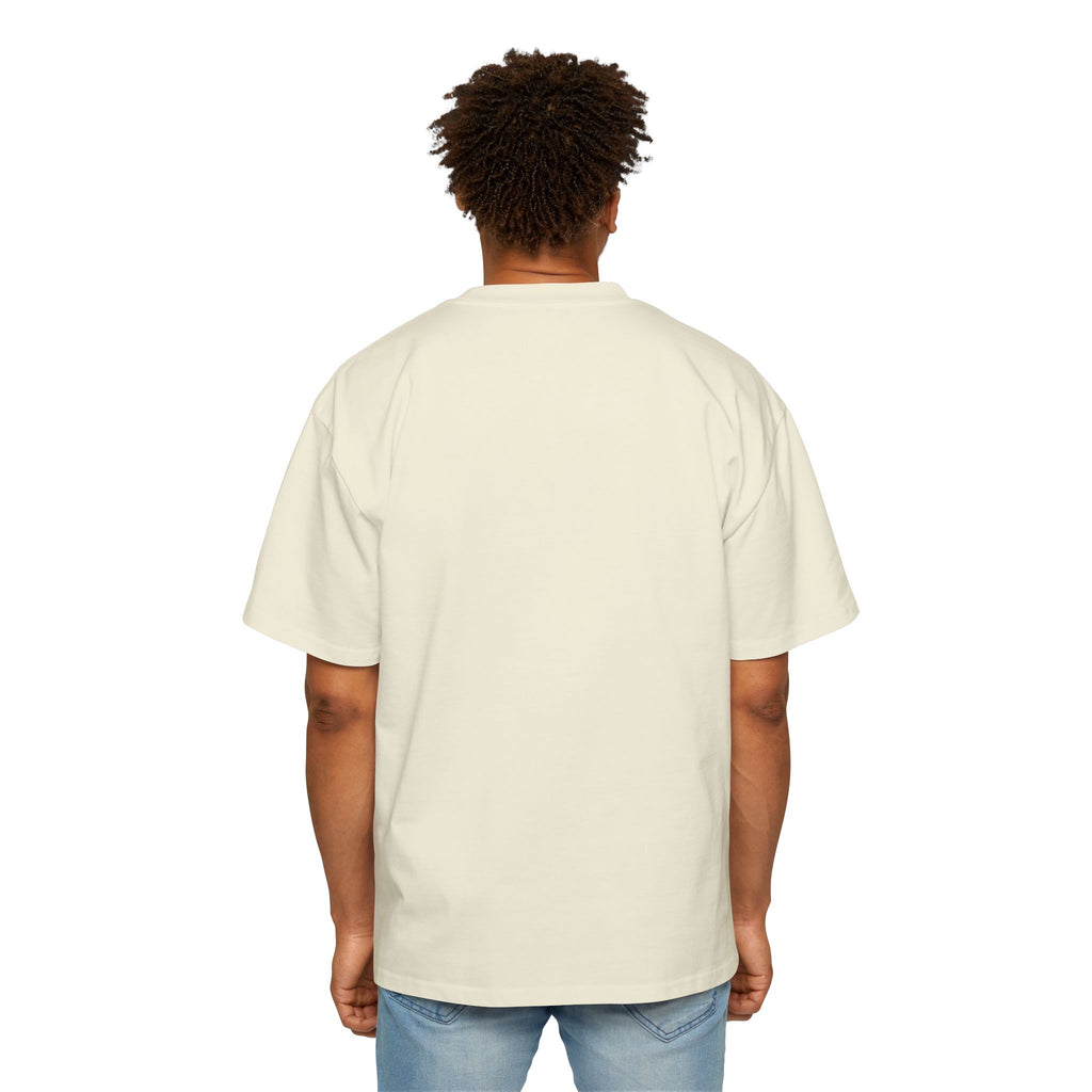 Plain unisex oversized tee