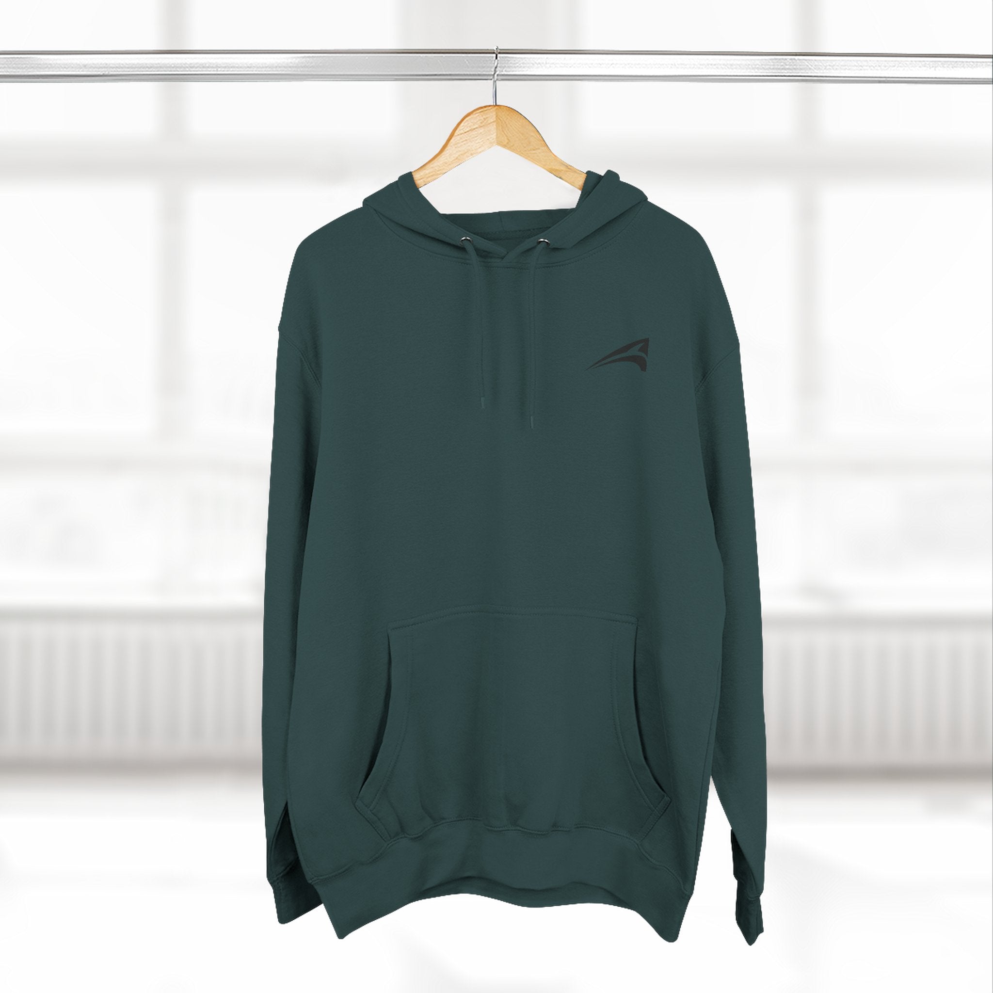 Plain unisex hoodie