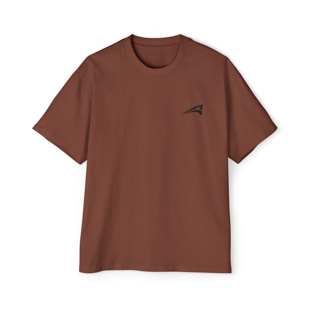 Plain unisex oversized tee
