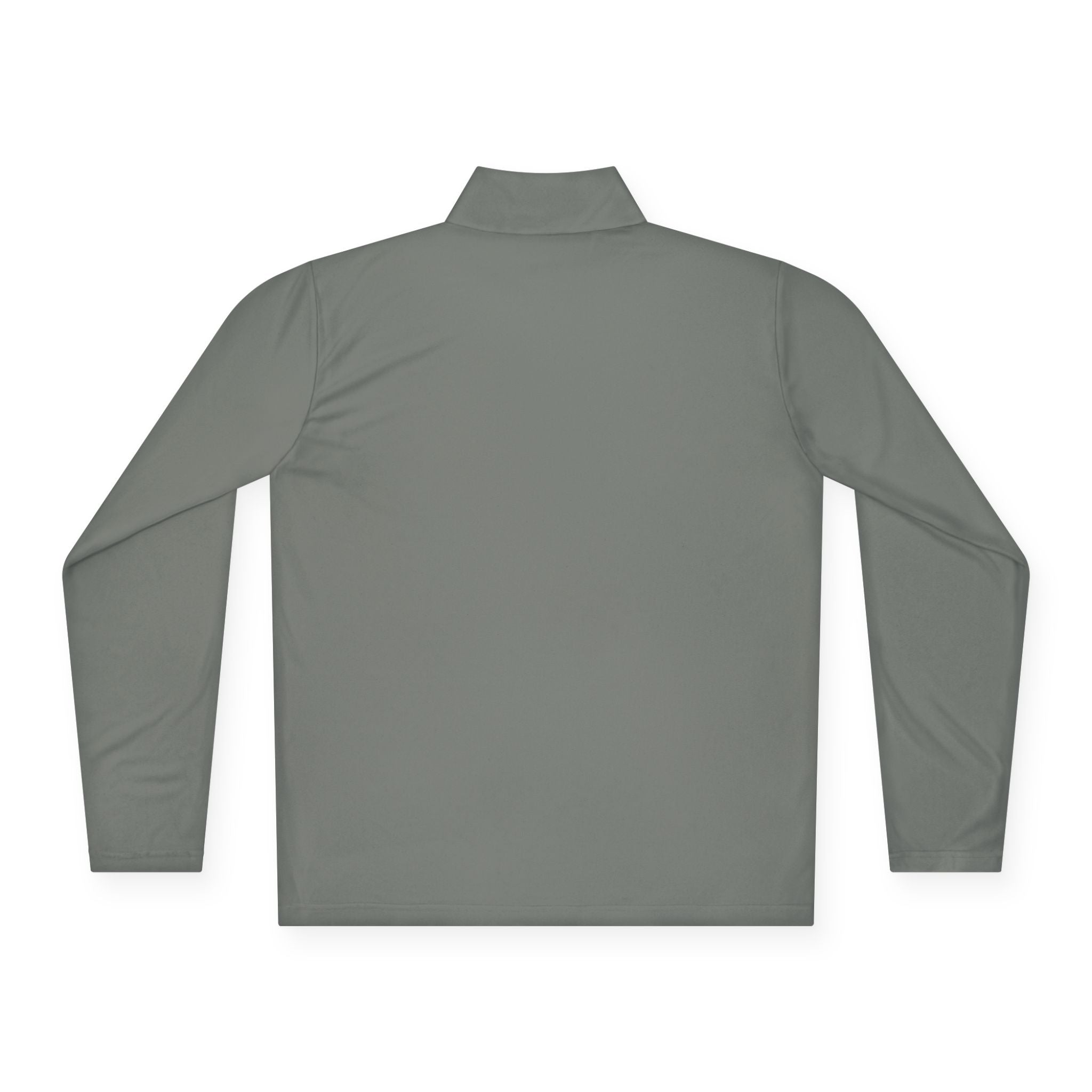 Plain unisex quarter zip pullover